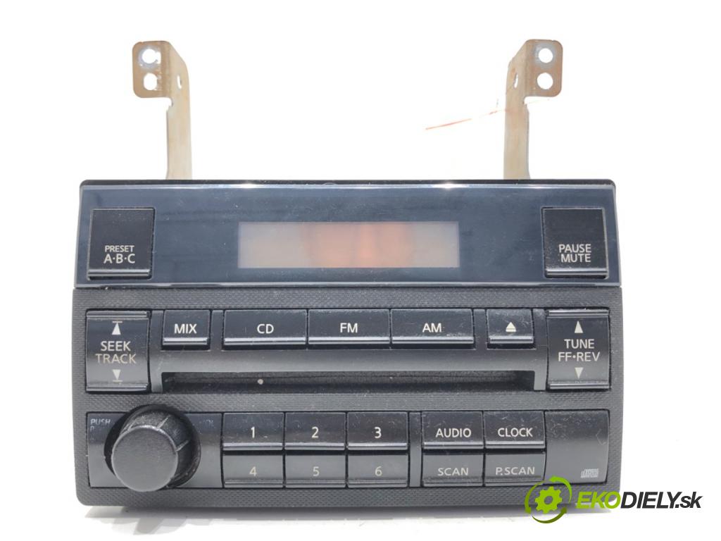 NISSAN ALTIMA (L31) 2001 - 2007    2.5 131 kW [178 KM] benzyna 2001 - 2006  RADIO 28185ZB00B (Audio zariadenia)