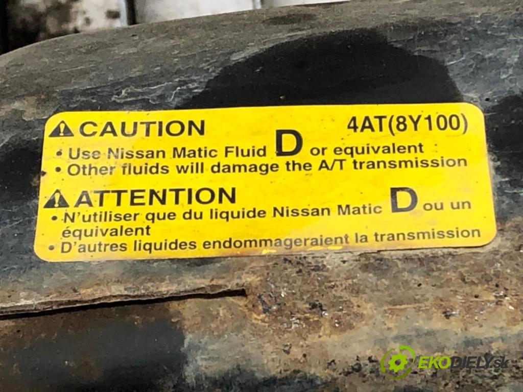 NISSAN ALTIMA (L31) 2001 - 2007    2.5 131 kW [178 KM] benzyna 2001 - 2006  výztuha pod motor  (Výztuhy přední)