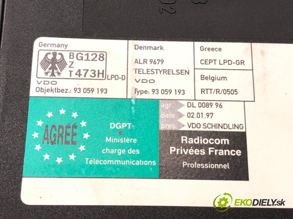 AUDI A6 C5 (4B2) 1997 - 2005    1.9 TDI 81 kW [110 KM] olej napędowy 1997 - 2000  Modul komfortu 4B0962258B (Moduly komfortu)