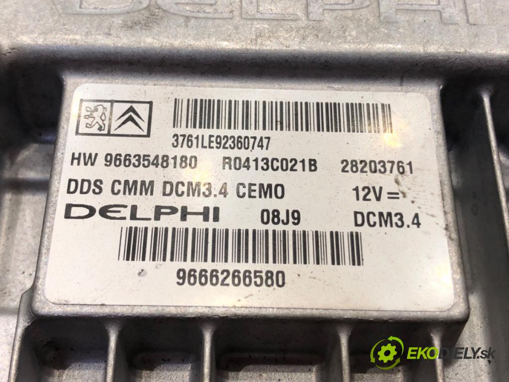 CITROEN C5 III Break (RW_) 2008 - 2022    2.0 HDi 100 kW [136 KM] olej napędowy 2008 - 2022  riadiaca jednotka Motor 9666266580 (Riadiace jednotky)