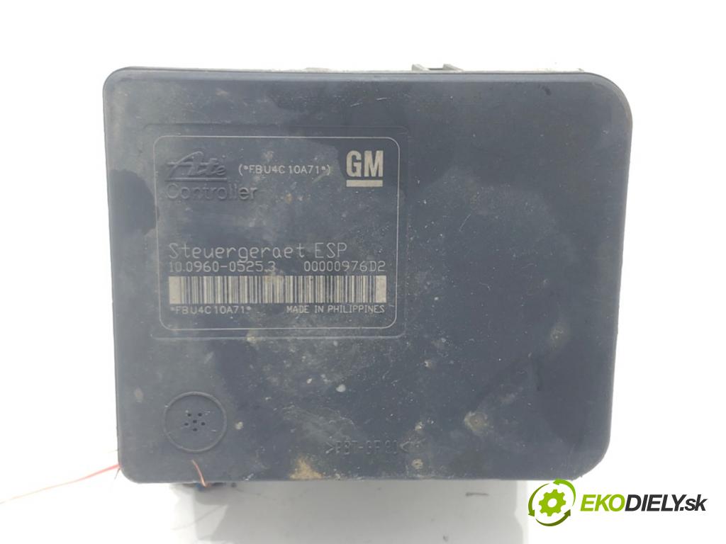 OPEL ASTRA H (A04) 2004 - 2014    1.4 (L48) 66 kW [90 KM] benzyna 2004 - 2010  Pumpa ABS 24447835 (Pumpy ABS)