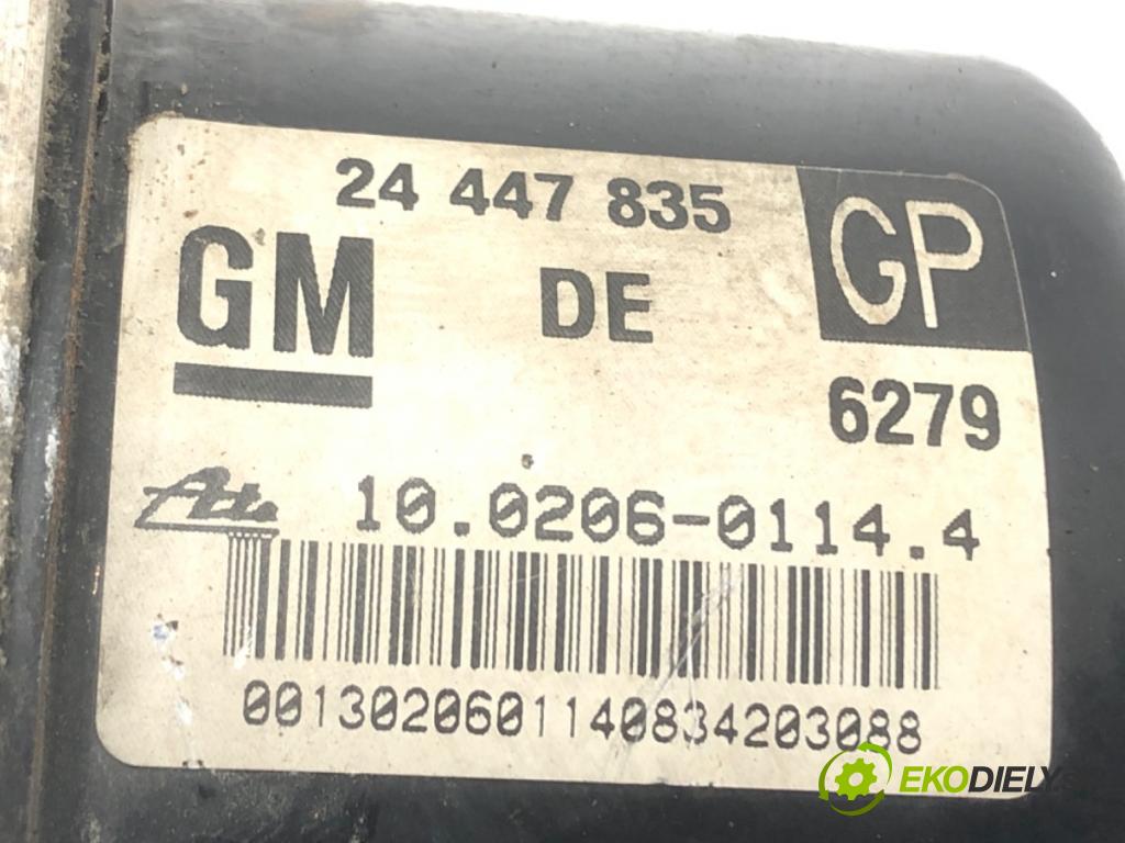 OPEL ASTRA H (A04) 2004 - 2014    1.4 (L48) 66 kW [90 KM] benzyna 2004 - 2010  Pumpa ABS 24447835 (Pumpy ABS)