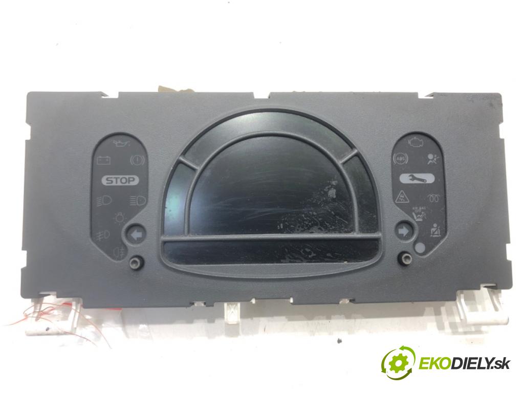 RENAULT MODUS / GRAND MODUS (F/JP0_) 2004 - 2022    1.6 (JP0L, JP0V) 65 kW [88 KM] benzyna 2004 - 2022  Prístrojovka P8200418021-E (Prístrojové dosky, displeje)