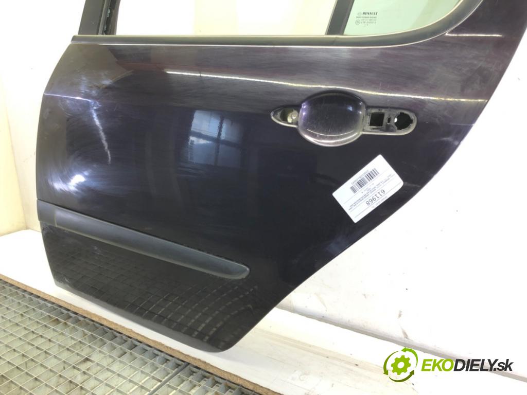 RENAULT MODUS liftback 2005 65 kW 1.6 (JP0L, JP0V) 1598 Dvere ľavy zad