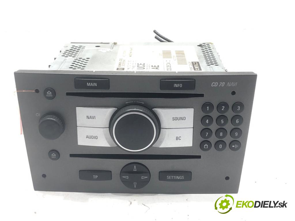 OPEL MERIVA A nadwozie wielkoprzestrzenne (MPV) (X03) 2003 - 2010    1.7 CDTI (E75) 74 kW [100 KM] olej napędowy 2003 - 2010  RADIO 13113150 (Audio zariadenia)