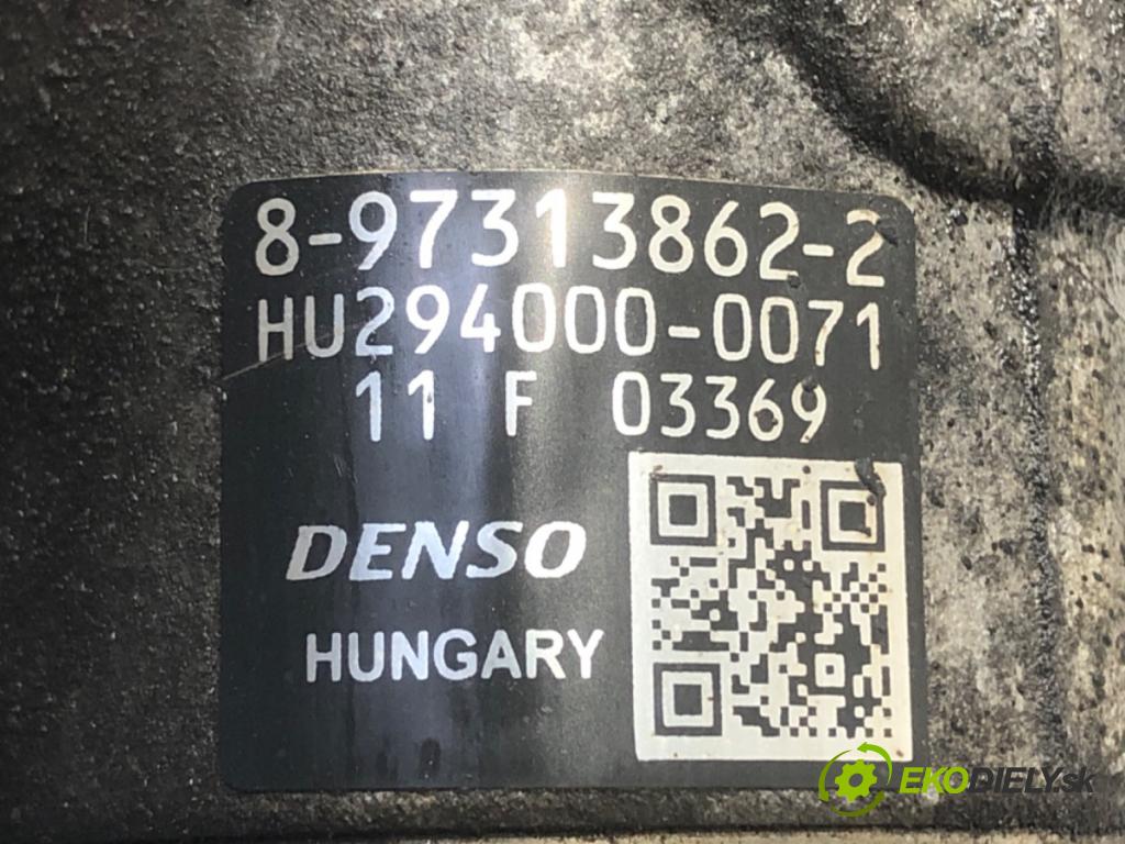 OPEL MERIVA A nadwozie wielkoprzestrzenne (MPV) (X03) 2003 - 2010    1.7 CDTI (E75) 74 kW [100 KM] olej napędowy 2003 - 2010  Pumpa vstrekovacia 8-97313862-2 (Vstrekovacie čerpadlá)