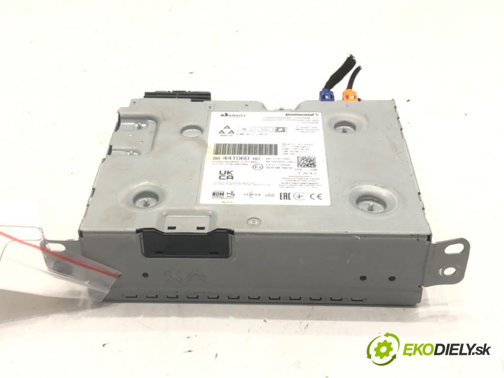 CITROEN C4 III (BA_, BB_, BC_) 2020 - 2022    1.2 PureTech 130 (BAHNSA, BAHNSB) 96 kW [130 KM] benzyna 2020 - 2022  RADIO Navigácia 9844106080 (Audio zariadenia)