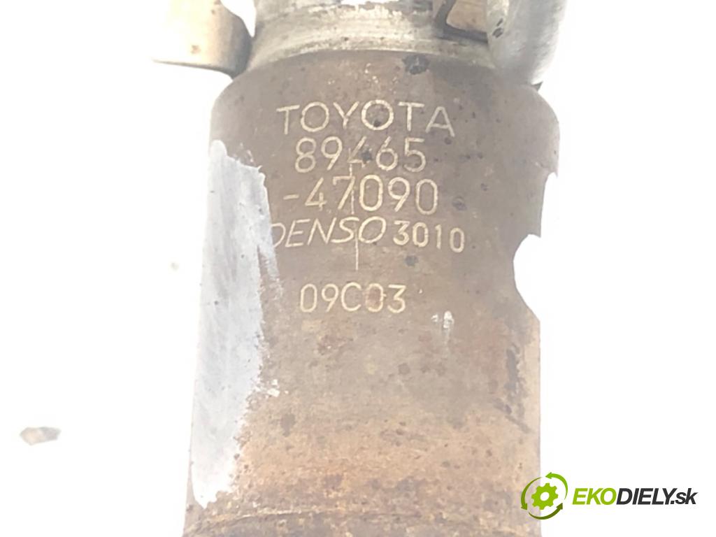 TOYOTA COROLLA liftback (_E21_) 2018 - 2022    1.8 Hybrid (ZWE211) 72 kW [98 KM] Hybryda silnik benzynowy / elektryczny 2018 - 2022  sonda lambda zad 89465-47090 (Lambda sondy)
