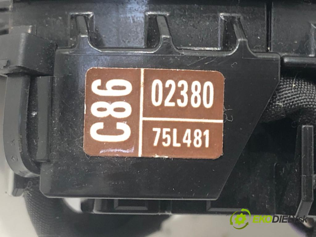 TOYOTA COROLLA liftback (_E21_) 2018 - 2022    1.8 Hybrid (ZWE211) 72 kW [98 KM] Hybryda silnik benzynowy / elektryczny 2018 - 2022  Krúžok, slimák airbag  (Airbagy)