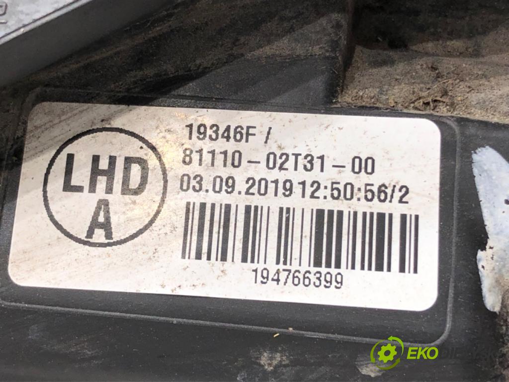 TOYOTA COROLLA liftback (_E21_) 2018 - 2022    1.8 Hybrid (ZWE211) 72 kW [98 KM] Hybryda silnik benzynowy / elektryczny 2018 - 2022  Svetlomet pravy predný 81110-02T31