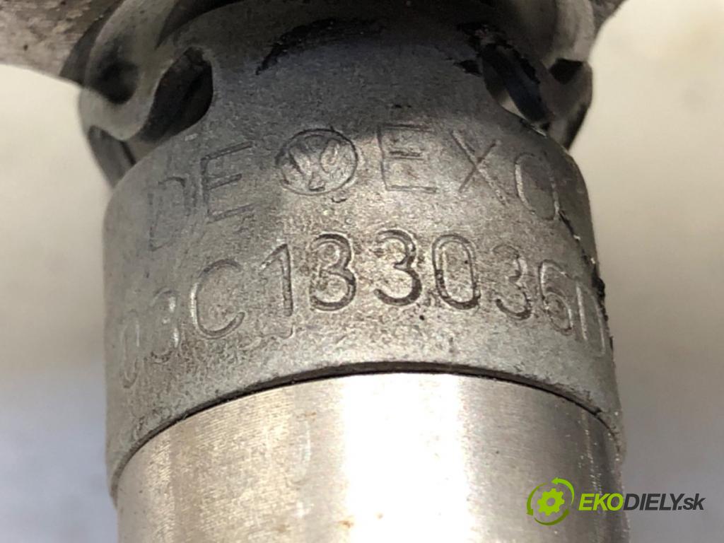 VW GOLF V (1K1) 2003 - 2010    1.6 FSI 85 kW [115 KM] benzyna 2003 - 2008  Lišta vstrekovacia 03C133036D (Vstrekovacie lišty)