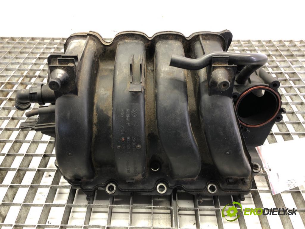 VW GOLF V (1K1) 2003 - 2010    1.6 FSI 85 kW [115 KM] benzyna 2003 - 2008  Potrubie sacie, sanie 03C129711F (Sacie potrubia)