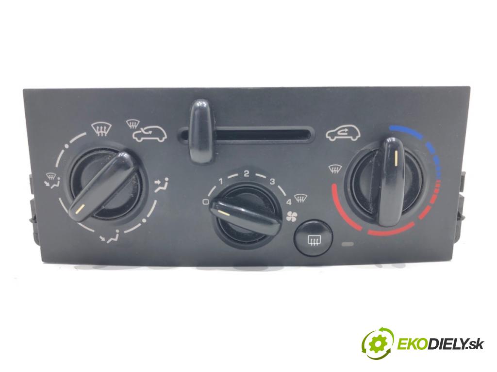 PEUGEOT 207 (WA_, WC_) 2006 - 2015    1.4 54 kW [73 KM] benzyna 2006 - 2013  Panel ovládania kúrenia N102077R3 (Prepínače, spínače, tlačidlá a ovládače kúrenia)