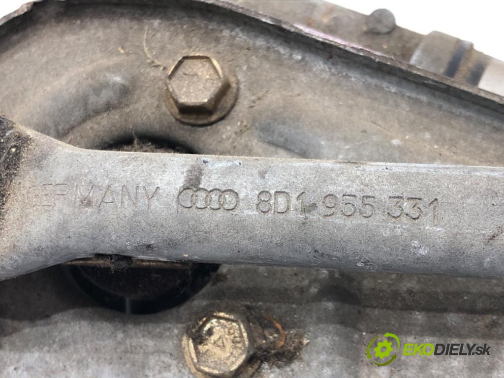 AUDI A4 B5 (8D2) 1994 - 2001    1.6 74 kW [100 KM] benzyna 1994 - 2000  Mechanizmus stieračov predný 8D1955331 (Motorčeky stieračov predné)