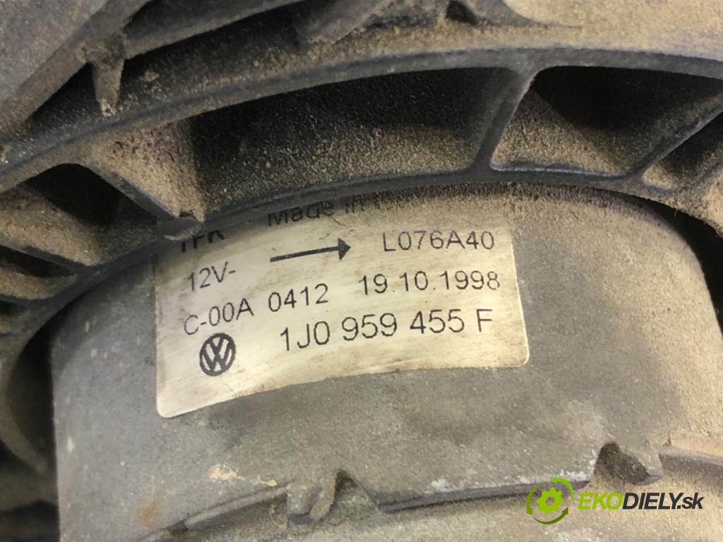 AUDI A3 (8L1) 1996 - 2006    1.6 74 kW [101 KM] benzyna 1996 - 2003  Ventilátor chladiča 1J0959455F (Ventilátory)