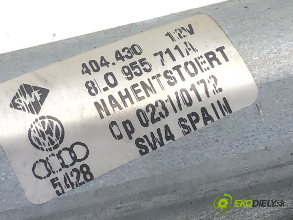 AUDI A3 (8L1) 1996 - 2006    1.6 74 kW [101 KM] benzyna 1996 - 2003  Motor stieračov zad 8L0955711A