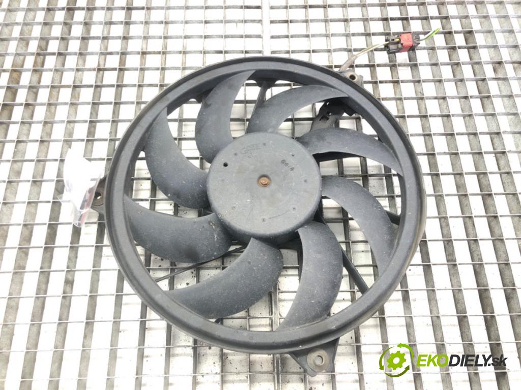 PEUGEOT 206 SW (2E/K) 2002 - 2022    1.4 HDi 50 kW [68 KM] olej napędowy 2002 - 2007  Ventilátor chladiča 9643386780 (Ventilátory)