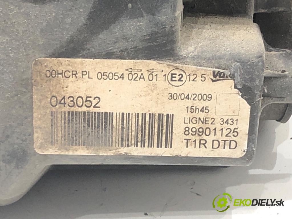PEUGEOT 206 SW (2E/K) 2002 - 2022    1.4 HDi 50 kW [68 KM] olej napędowy 2002 - 2007  Svetlomet pravy predný 89901125