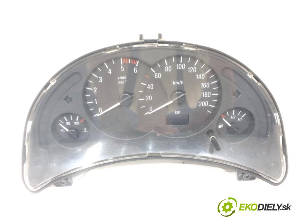 OPEL CORSA C (X01) 2000 - 2009    1.3 CDTI (F08, F68) 51 kW [70 KM] olej napędowy 2003 - 2009  Prístrojovka 13173347 (Prístrojové dosky, displeje)