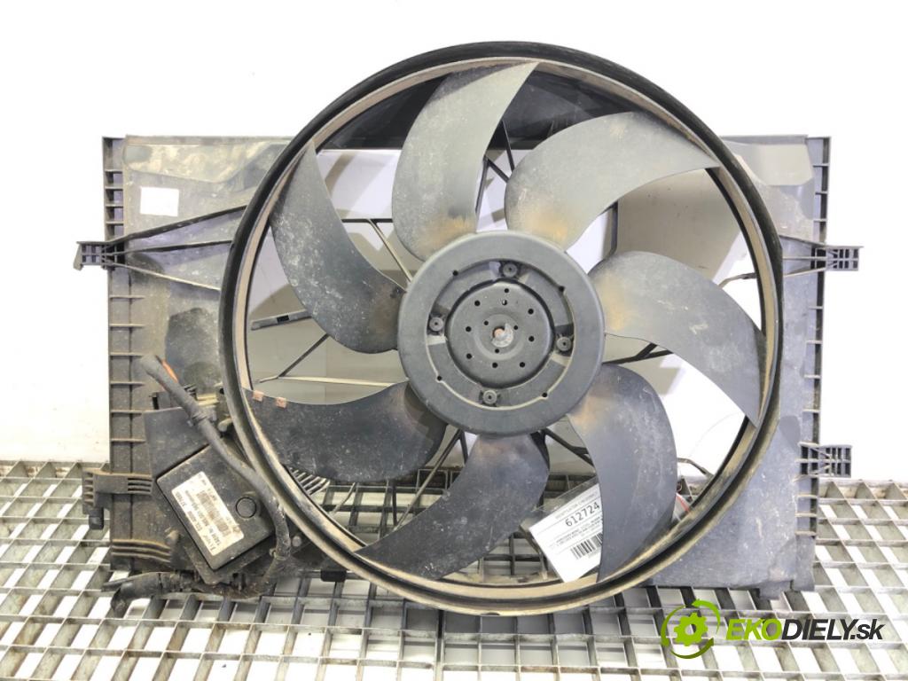 MERCEDES-BENZ KLASA C (W203) 2000 - 2007    C 180 (203.035) 95 kW [129 KM] benzyna 2000 - 2002  Ventilátor chladiča A2035000193 (Ventilátory)