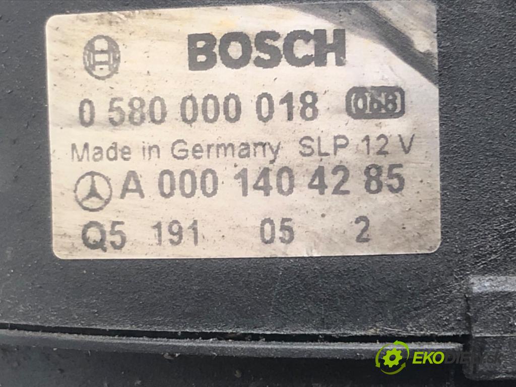 MERCEDES-BENZ KLASA C (W203) 2000 - 2007    C 180 (203.035) 95 kW [129 KM] benzyna 2000 - 2002  Pumpa vzduchu sekundárneho 0580000018 (Ostatné)