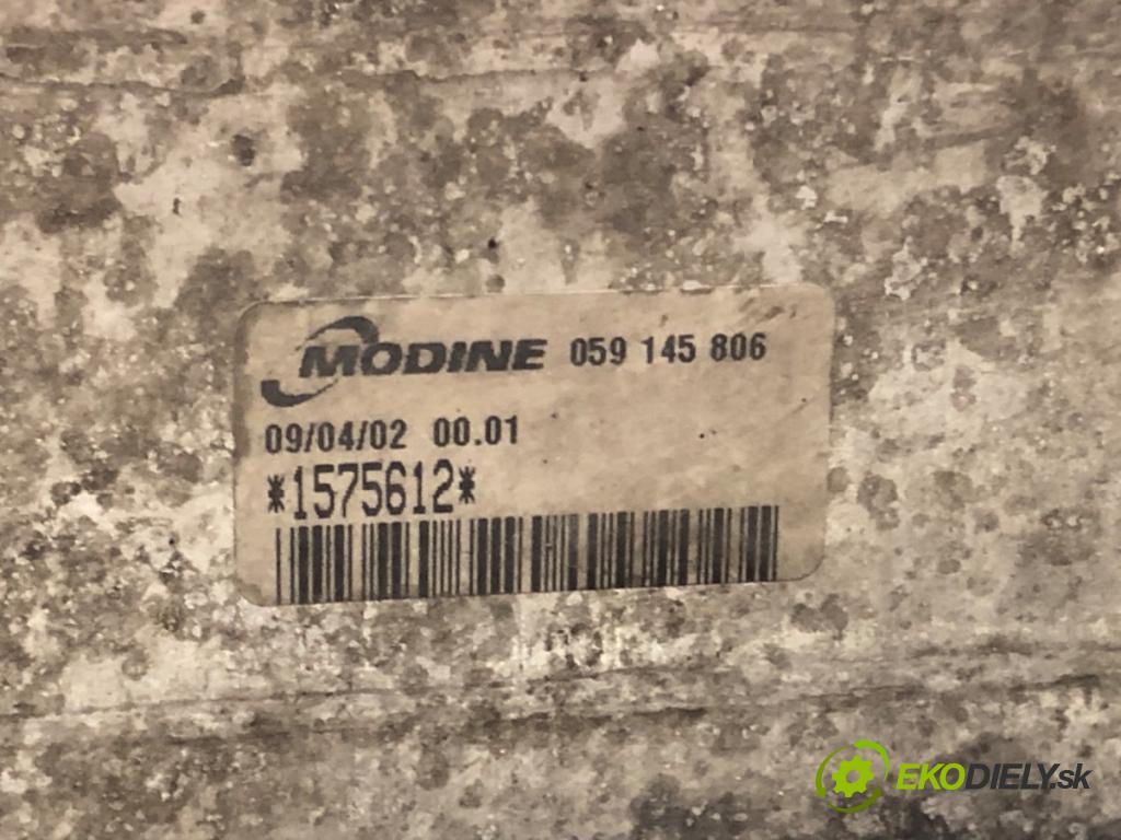 VW PASSAT B5.5 (3B3) 2000 - 2005    2.5 TDI 110 kW [150 KM] olej napędowy 2000 - 2005  intercooler 059145806 (Chladiče nasávaného vzduchu (intercoolery))