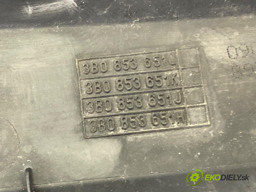 VW PASSAT B5.5 (3B3) 2000 - 2005    2.5 TDI 110 kW [150 KM] olej napędowy 2000 - 2005  mřížka maska 3B0853562 (Mřížky (masky) chladičů)