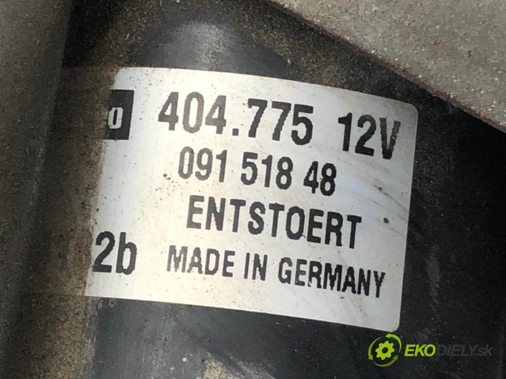 VOLVO S60 I (384) 2000 - 2010    2.4 D5 120 kW [163 KM] olej napędowy 2001 - 2010  Mechanizmus stieračov predný 09151848 (Motorčeky stieračov predné)