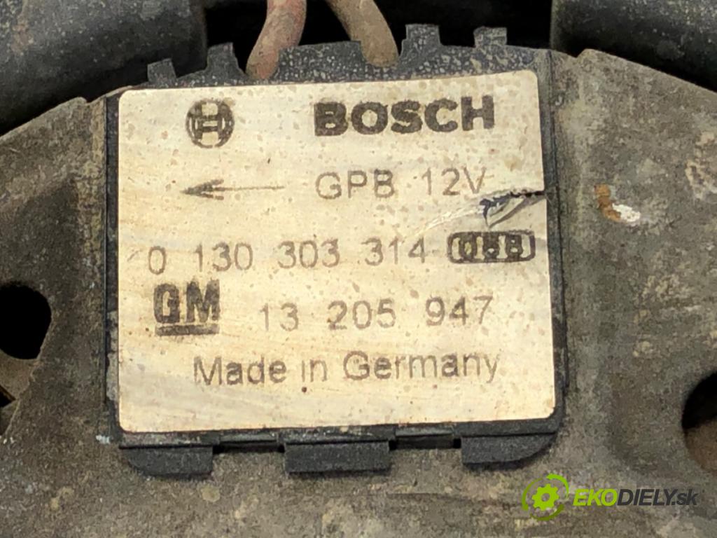 OPEL ASTRA H (A04) 2004 - 2014    1.4 (L48) 66 kW [90 KM] benzyna 2004 - 2010  Ventilátor klimatizácie 0130303314 (Ventilátory chladičov klimatizácie)