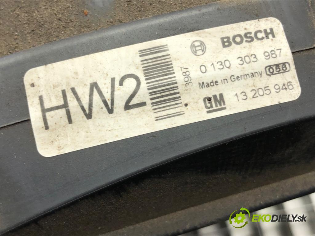 OPEL ASTRA H (A04) 2004 - 2014    1.4 (L48) 66 kW [90 KM] benzyna 2004 - 2010  Ventilátor klimatizácie 0130303314 (Ventilátory chladičov klimatizácie)