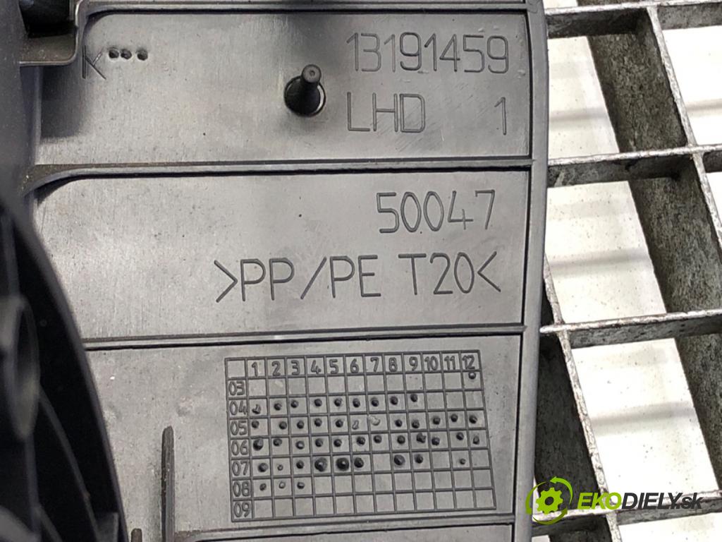 OPEL ASTRA H (A04) 2004 - 2014    1.4 (L48) 66 kW [90 KM] benzyna 2004 - 2010  Priehradka, kastlík spolujazdca  (Priehradky, kastlíky)