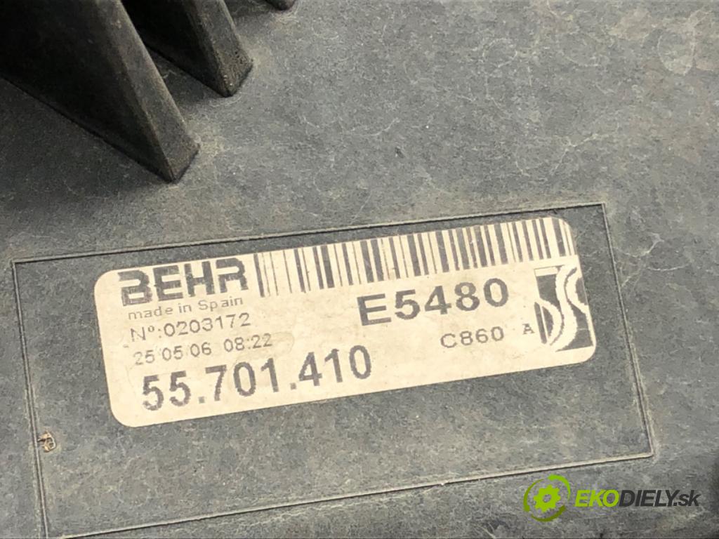FIAT GRANDE PUNTO (199_) 2005 - 2022    1.4 16V (199BXG1B, 199AXG1B) 70 kW [95 KM] benzyna 2005 - 2011  Ventilátor chladiča 55701410 (Ventilátory)