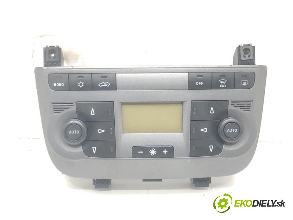 FIAT GRANDE PUNTO (199_) 2005 - 2022    1.4 16V (199BXG1B, 199AXG1B) 70 kW [95 KM] benzyna 2005 - 2011  Panel ovládania kúrenia 735419793 (Prepínače, spínače, tlačidlá a ovládače kúrenia)