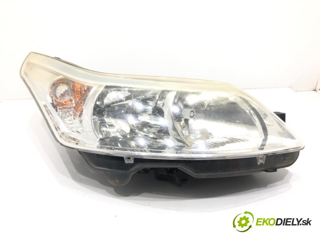 CITROEN C4 I (LC_) 2004 - 2014    1.4 16V 65 kW [88 KM] benzyna 2004 - 2011  Svetlomet pravy predný 9646893880