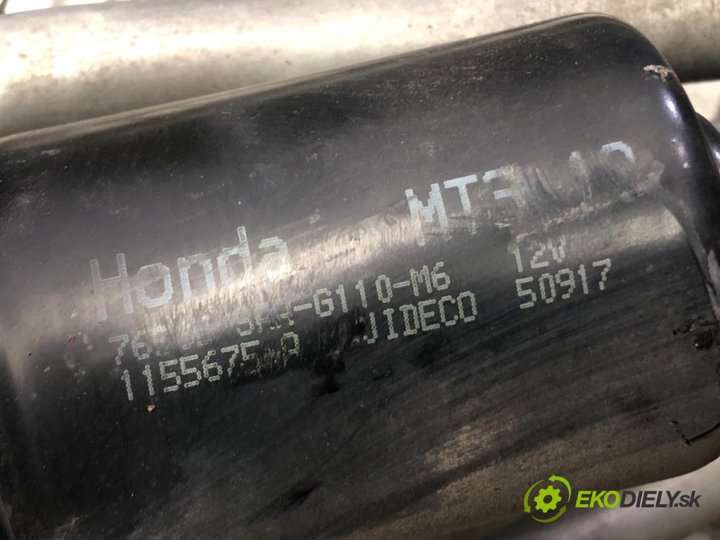 HONDA JAZZ II (GD_, GE3, GE2) 2001 - 2008    1.2 i-DSI (GD5, GE2) 57 kW [78 KM] benzyna 2002 - 2008  Mechanizmus stieračov predný  (Motorčeky stieračov predné)