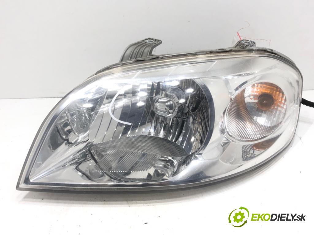 CHEVROLET AVEO / KALOS sedan (T250, T255) 2005 - 2022    1.4 74 kW [101 KM] benzyna 2008 - 2022  Svetlomet ľavy predný 