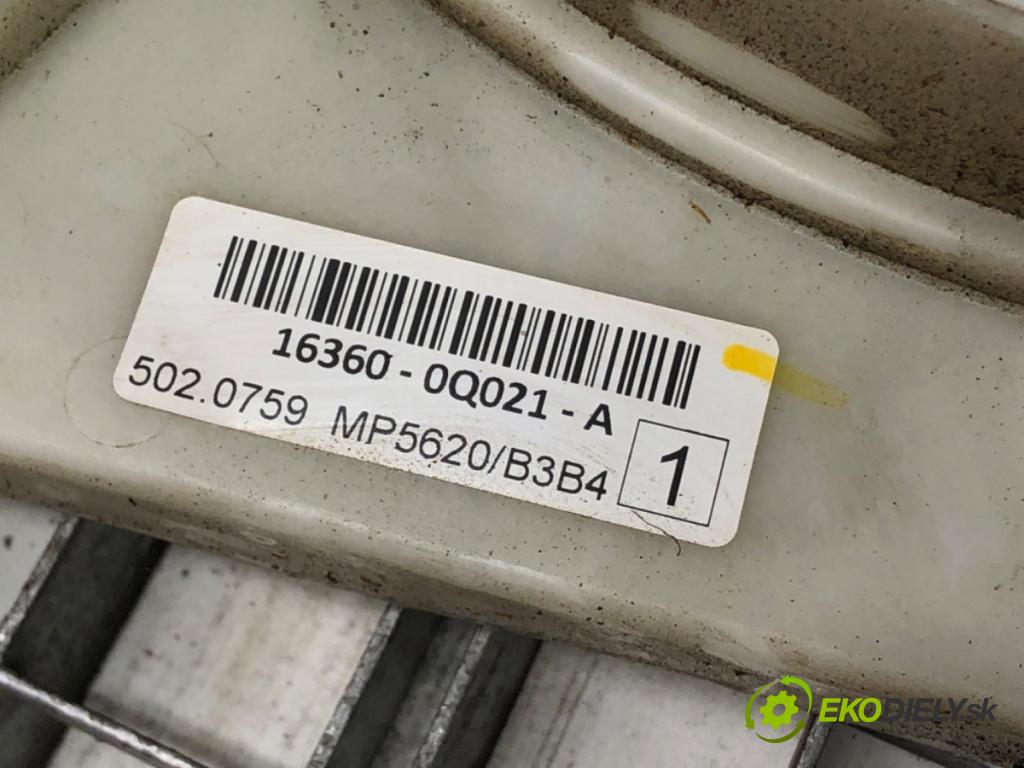 TOYOTA AYGO (_B4_) 2014 - 2022    1.0 VVTi (KGB40) 53 kW [72 KM] benzyna 2018 - 2022  Ventilátor chladiča 16360-0Q021 (Ventilátory)