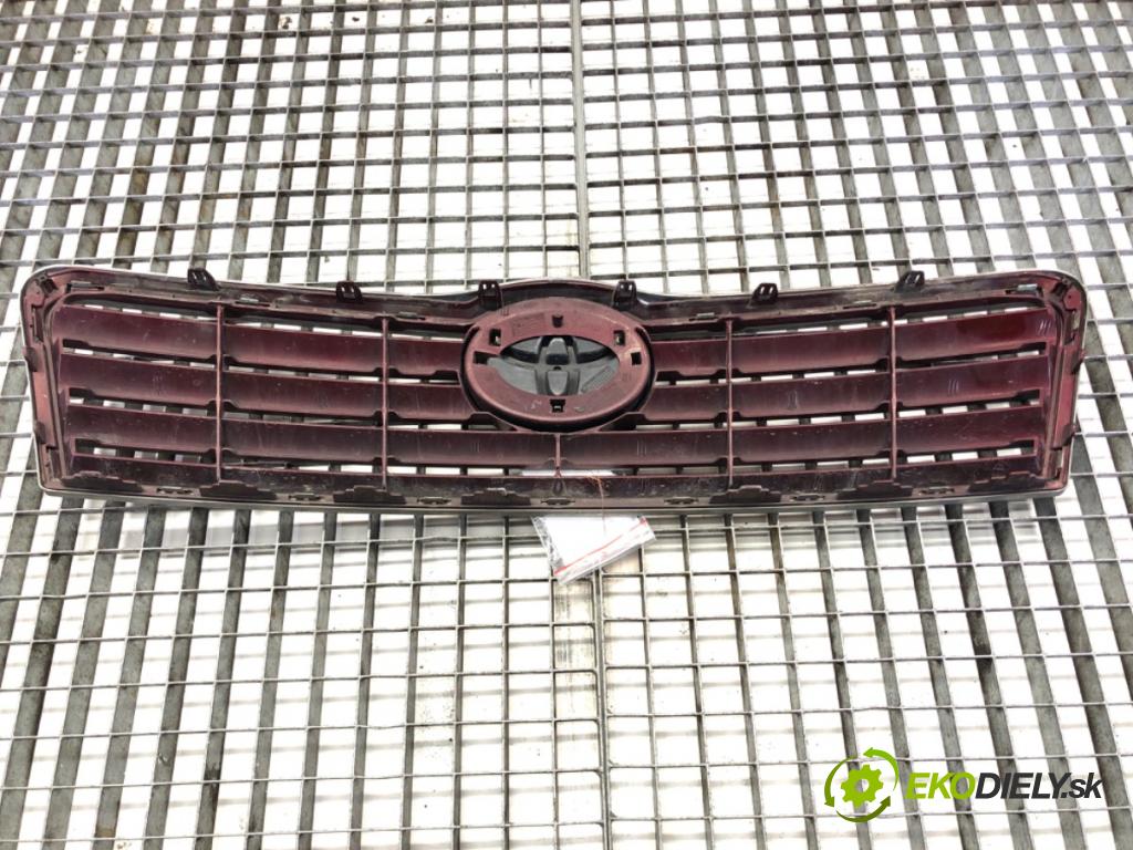 TOYOTA AVENSIS (_T25_) 2003 - 2008    1.8 (ZZT251_) 95 kW [129 KM] benzyna 2003 - 2008  mřížka maska 53114-0D060 (Mřížky (masky) chladičů)