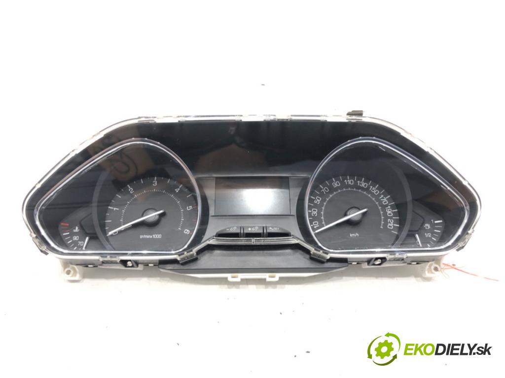 PEUGEOT 2008 I (CU_) 2013 - 2022    1.6 HDi 68 kW [92 KM] olej napędowy 2013 - 2022  Prístrojovka 9805408780J (Prístrojové dosky, displeje)