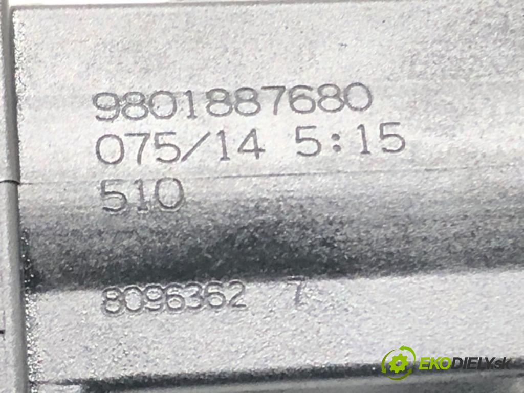 PEUGEOT 2008 I (CU_) 2013 - 2022    1.6 HDi 68 kW [92 KM] olej napędowy 2013 - 2022  Ventil tlaku 9801887680 (Ventily)