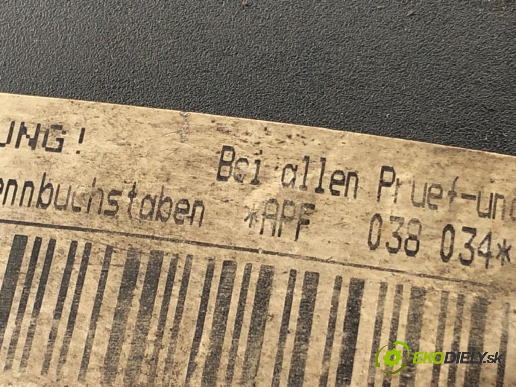 VW GOLF IV Variant (1J5) 1999 - 2006    1.6 74 kW [101 KM] benzyna 1999 - 2002  motor APF (Motory (kompletní))