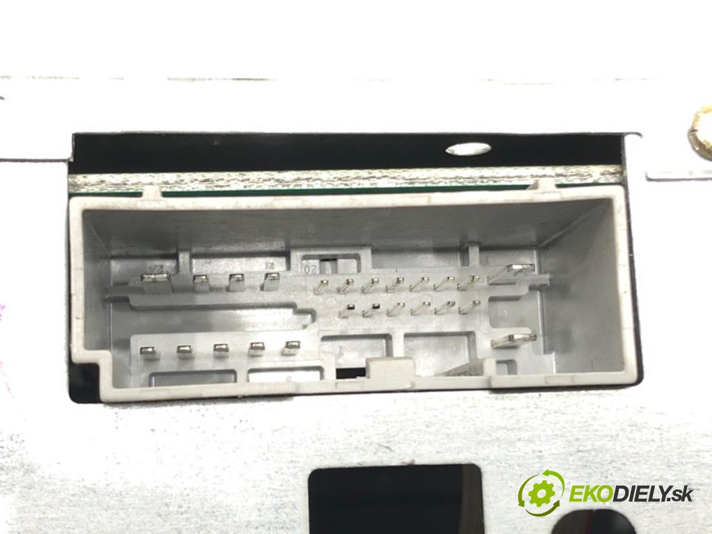 FORD FUSION (JU_) 2002 - 2012    1.4 59 kW [80 KM] benzyna 2002 - 2012  RADIO 4S61-18C815-AA (Audio zariadenia)