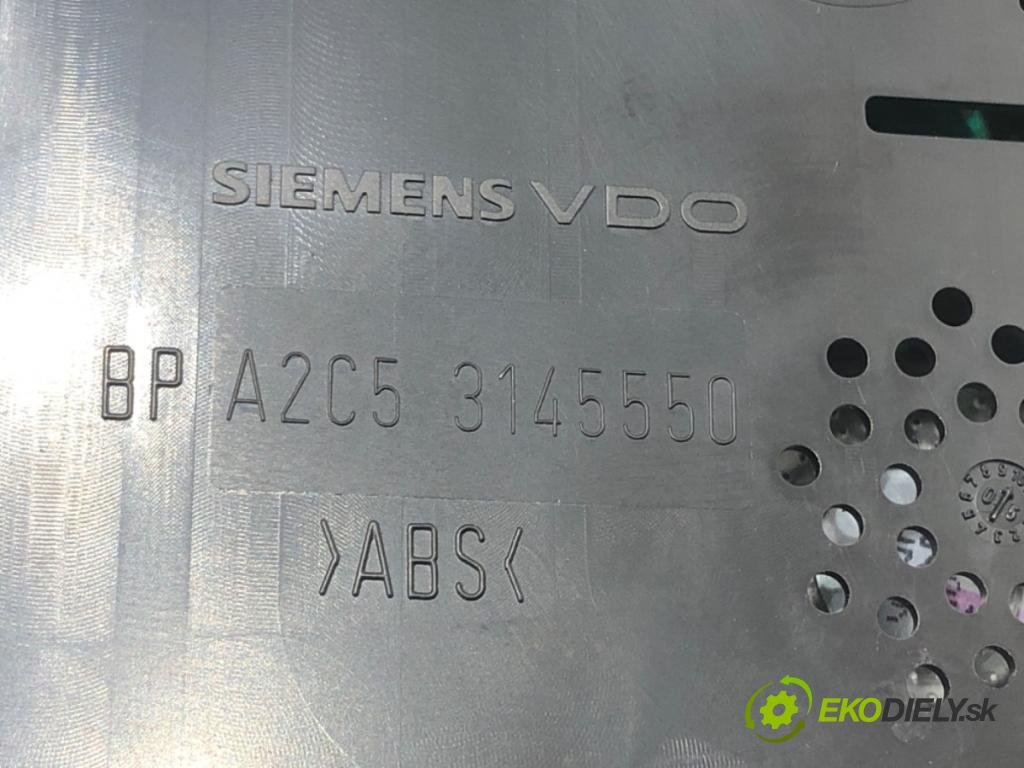VW PASSAT B6 (3C2) 2005 - 2010    2.0 FSI 110 kW [150 KM] benzyna 2005 - 2010  Prístrojovka A2C53145550 (Prístrojové dosky, displeje)