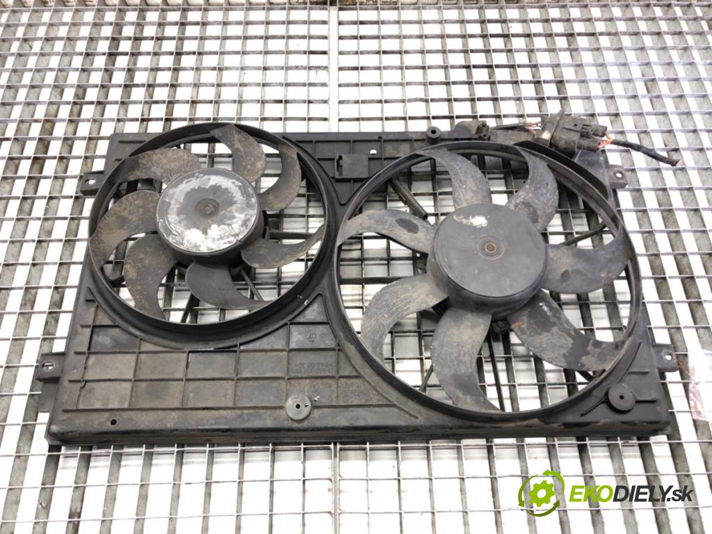 SEAT LEON (1P1) 2005 - 2013    1.9 TDI 77 kW [105 KM] olej napędowy 2005 - 2010  Ventilátor chladiča 1K0121207T (Ventilátory)