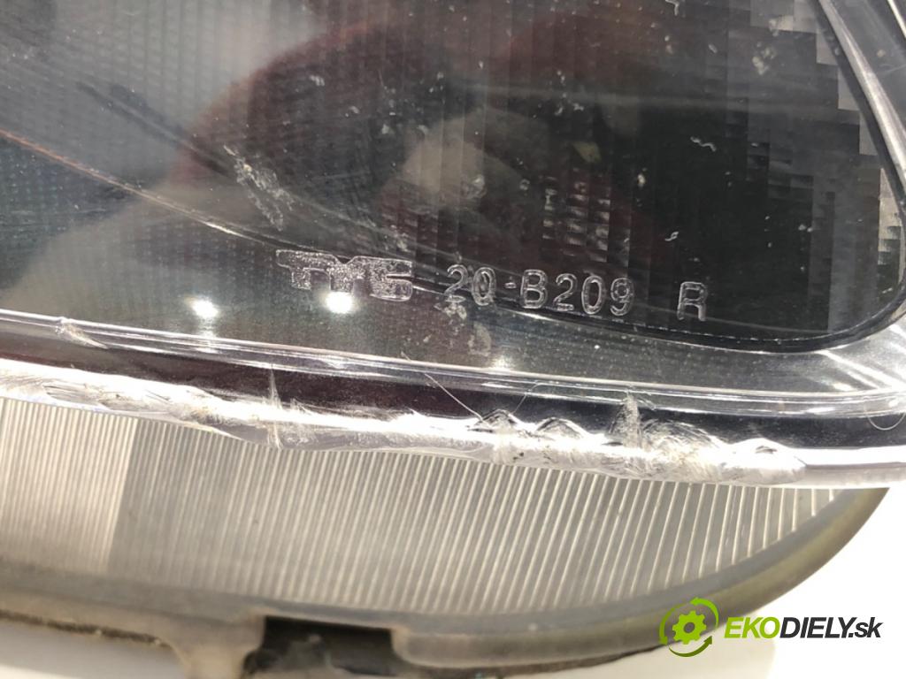 SEAT LEON (1P1) 2005 - 2013    1.9 TDI 77 kW [105 KM] olej napędowy 2005 - 2010  Svetlomet pravy predný