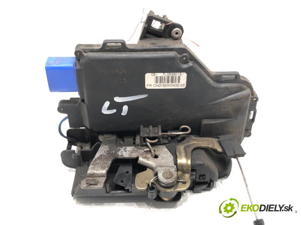 SEAT ALTEA (5P1) 2004 - 2022    1.9 TDI 77 kW [105 KM] olej napędowy 2004 - 2022  zámok dveře levý zadní část 7L0839015