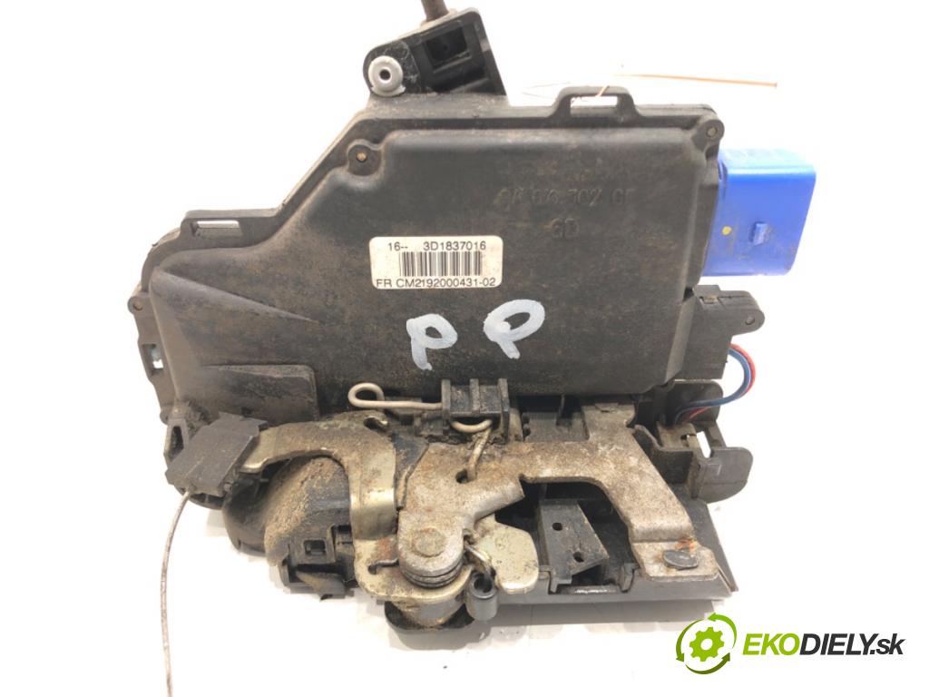SEAT ALTEA (5P1) 2004 - 2022    1.9 TDI 77 kW [105 KM] olej napędowy 2004 - 2022  zámok dveře pravý přední část 3D1837016