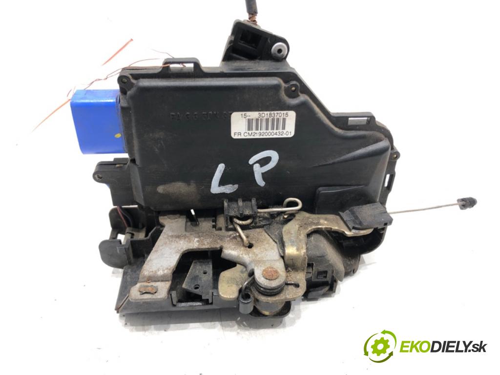 SEAT ALTEA (5P1) 2004 - 2022    1.9 TDI 77 kW [105 KM] olej napędowy 2004 - 2022  zámok dveře levý přední část 3D1837015