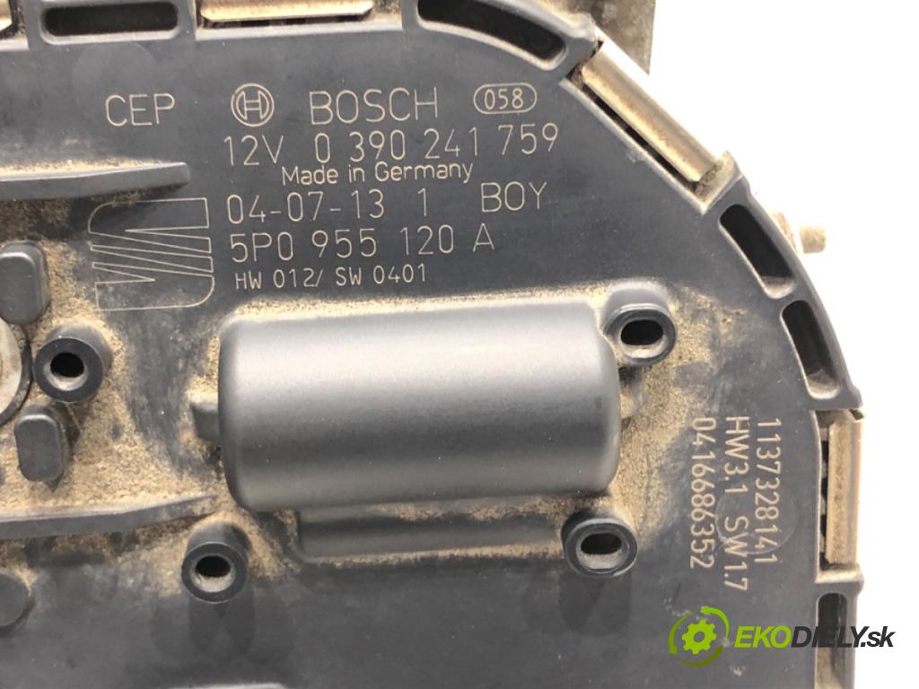 SEAT ALTEA (5P1) 2004 - 2022    1.9 TDI 77 kW [105 KM] olej napędowy 2004 - 2022  mechanismus stěračů pravý přední část 5P0955120A