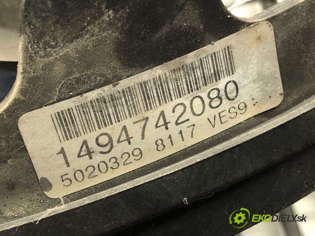 CITROEN C8 (EA_, EB_) 2002 - 2022    2.0 HDi 79 kW [107 KM] olej napędowy 2002 - 2022  Ventilátor klimatizácie 1494742080 (Ventilátory chladičov klimatizácie)